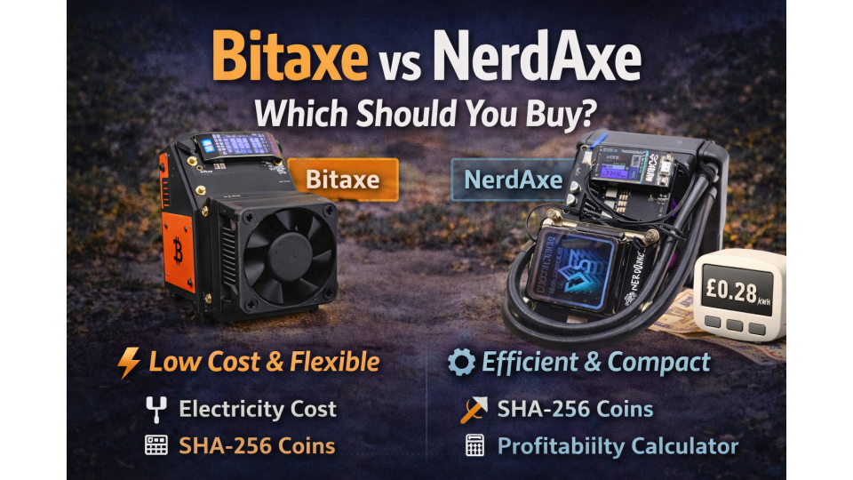 Bitaxe vs NerdAxe: Which Should You Buy?