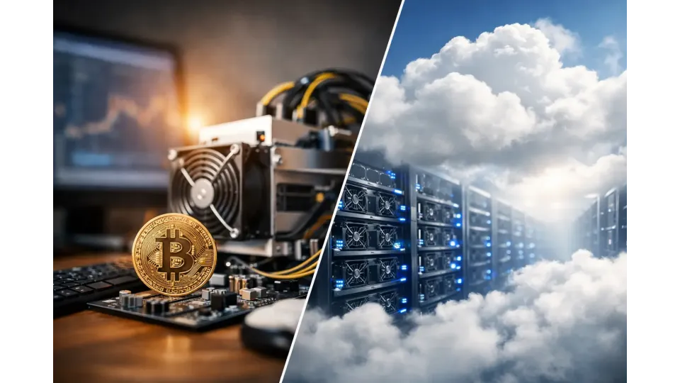 Home Bitcoin Miner vs Cloud Mining