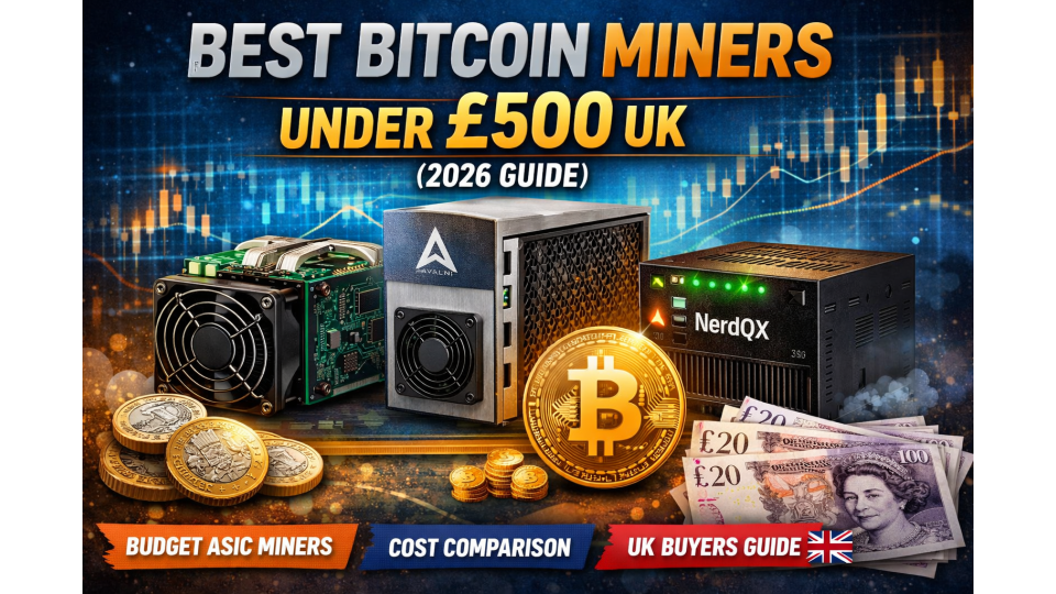 Best Bitcoin Miners Under £500 in 2026
