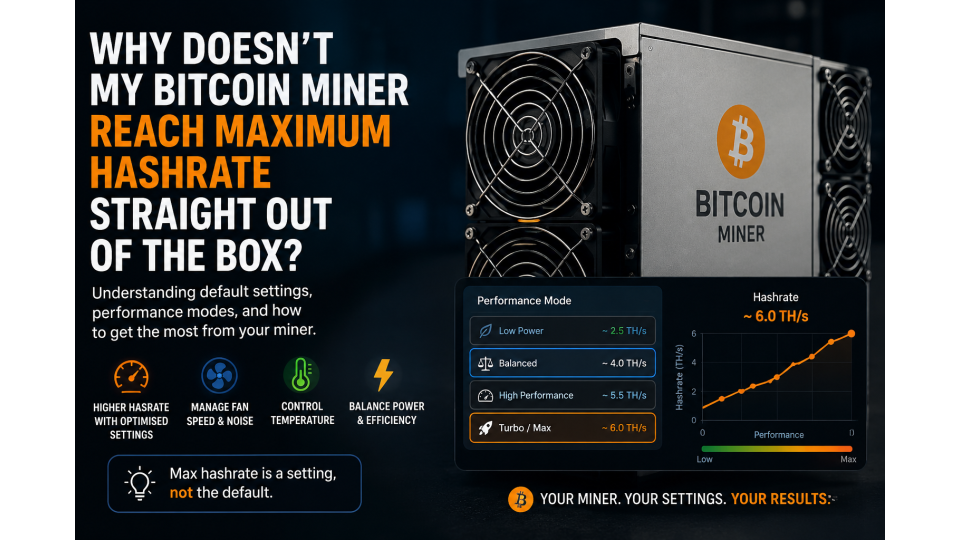 Why Your Bitcoin Miner Isn't Hashing at Full Speed