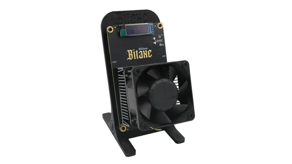 Bitaxe Gamma Turbo 800 Home Bitcoin Miner – Black – 2.4 TH/s Bitaxe Gamma Turbo 800 Home Bitcoin Miner – Black – 2.4 TH/s