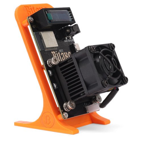 Bitaxe Gamma 601 Orange Solo Bitcoin Miner – 1.2TH/s 18W BM1370 ASIC