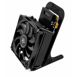 Bitaxe Gamma Turbo 801 Snowman Edition – 2.4TH/s Bitcoin Miner – 95mm Quiet Fan