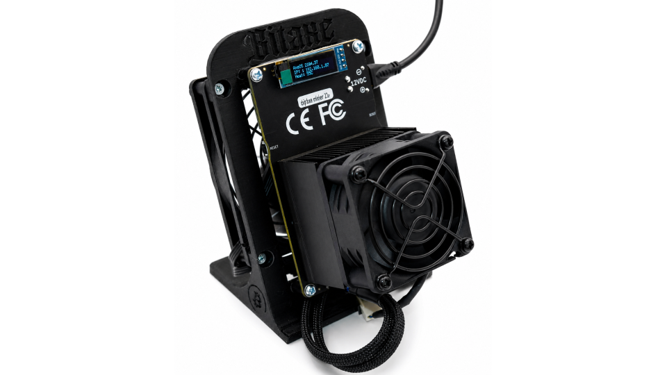 Bitaxe Gamma Turbo 801 Dual Home Bitcoin Miner – Double Fans – 2.07 to 2.4 TH/s