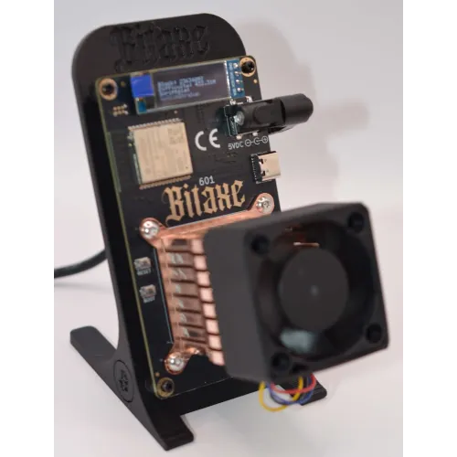 Bitaxe Gamma 601 EL-Mirage Black Solo Bitcoin Miner – 1.2TH/s 18W BM1370 Bitaxe Gamma 601 EL-Mirage Black Solo Bitcoin Miner – 1.2TH/s 18W BM1370