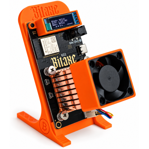 Bitaxe Gamma 601 iX-Tech El-Mirage Copper Heatsink Solo Bitcoin Miner – 1.07–1.2 TH/s