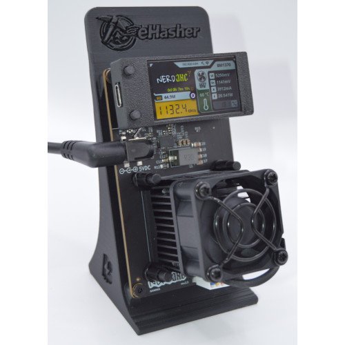 NerdAxe Gamma 601 Bitcoin Miner 1.2TH/s – Black – Open Source WiFi Mini BTC Miner