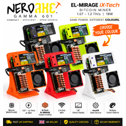NerdAxe Gamma 601 EL-Mirage iX-Tech Copper Bitcoin Miner – 1.07–1.2 TH/s NerdAxe Gamma 601 EL-Mirage iX-Tech Copper Bitcoin Miner – 1.07–1.2 TH/s