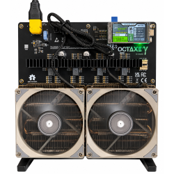 NerdOctaxe Home Bitcoin Miner 9.6TH/s – Ultra Quiet WiFi BTC ASIC (8x BM1370)