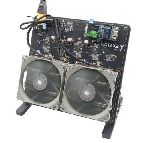 NerdOctaxe Home Bitcoin Miner 9.6TH/s – Ultra Quiet WiFi BTC ASIC (8x BM1370) NerdOctaxe Home Bitcoin Miner 9.6TH/s – Ultra Quiet WiFi BTC ASIC (8x BM1370)