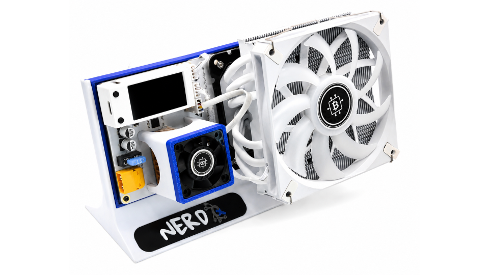 NerdQX Bitcoin Solo Miner – Upto 8.1 TH/s, 138.5W NerdQX Bitcoin Solo Miner – Upto 8.1 TH/s, 138.5W