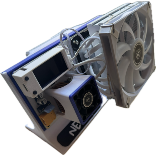 NerdQX Bitcoin Solo Miner – 8.1 TH/s, 138.5W