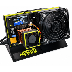 NerdQX Black & Green Bitcoin Miner | iX-Tech Full Copper Heatsink | BM1370 ASIC NerdQX Black & Green Bitcoin Miner | iX-Tech Full Copper Heatsink | BM1370 ASIC