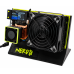 NerdQX Black & Green Bitcoin Miner | iX-Tech Full Copper Heatsink | BM1370 ASIC