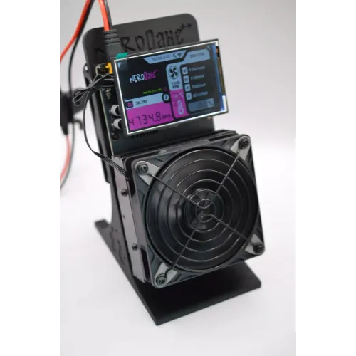 NerdQaxe++ Rev6.1 Black Bitcoin Miner 4.8TH/s to 6TH/s – 3.5 Inch Screen