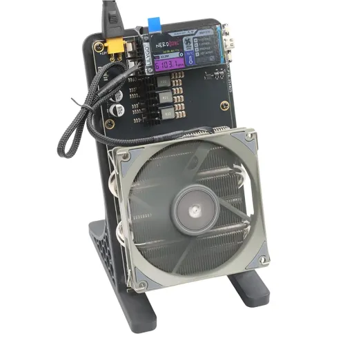 NerdQaxe++ Rev6.1 Bitcoin Miner 6TH/s – Open Source Solo BTC Miner WiFi