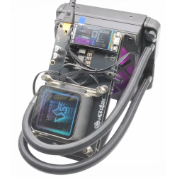 NerdQaxe++ Rev6.1 Hydro Bitcoin Miner 6TH/s – Open Source Solo BTC Miner WiFi