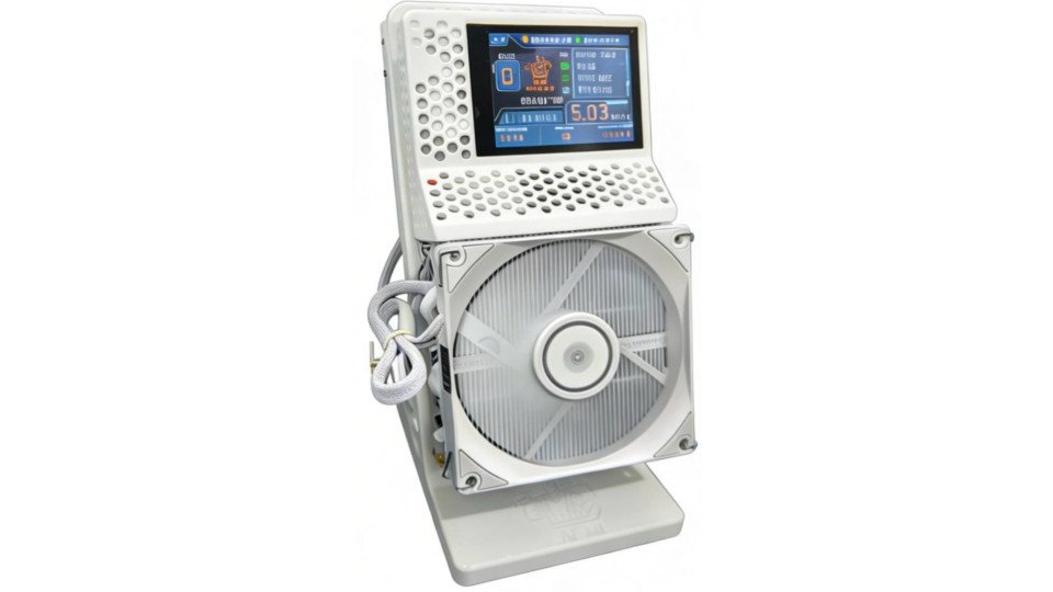NMQAxe++ 4.8TH/s White Bitcoin ASIC Miner – 4× BM1370 Home SHA-256 Miner with Touchscreen NMQAxe++ 4.8TH/s White Bitcoin ASIC Miner – 4× BM1370 Home SHA-256 Miner with Touchscreen