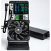NMQAxe++ Black Bitcoin Miner – 4× BM1370 – 4.8TH/s Default / Up to 5.7TH/s – Touchscreen