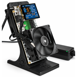 NMQAxe++ Black Bitcoin Miner – 4× BM1370 – 4.8TH/s Default / Up to 5.7TH/s – Touchscreen NMQAxe++ Black Bitcoin Miner – 4× BM1370 – 4.8TH/s Default / Up to 5.7TH/s – Touchscreen