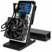 NMQAxe++ Black Bitcoin Miner – 4× BM1370 – 4.8TH/s Default / Up to 5.7TH/s – Touchscreen