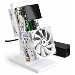 NMQAxe++ White Bitcoin Miner – 4× BM1370 – 4.3TH/s Default / Up to 5.7TH/s – Touchscreen NMQAxe++ White Bitcoin Miner – 4× BM1370 – 4.3TH/s Default / Up to 5.7TH/s – Touchscreen