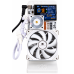 NMQAxe++ White Bitcoin Miner – 4× BM1370 – 4.3TH/s Default / Up to 5.7TH/s – Touchscreen