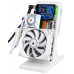NMQAxe++ White Bitcoin Miner – 4× BM1370 – 4.3TH/s Default / Up to 5.7TH/s – Touchscreen