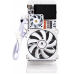 NMQAxe++ White Bitcoin Miner – 4× BM1370 – 4.3TH/s Default / Up to 5.7TH/s – Touchscreen